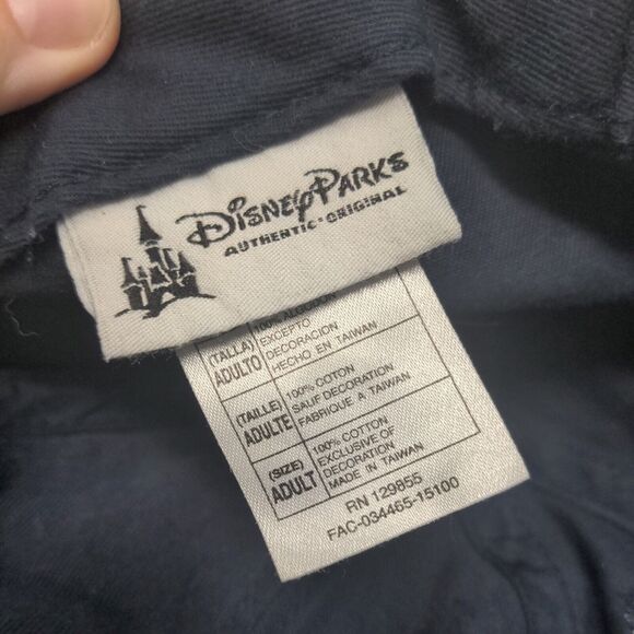 Walt Disney World Strapback Hat Blue Adult Embroidered Adjustable - Picture 8 of 8